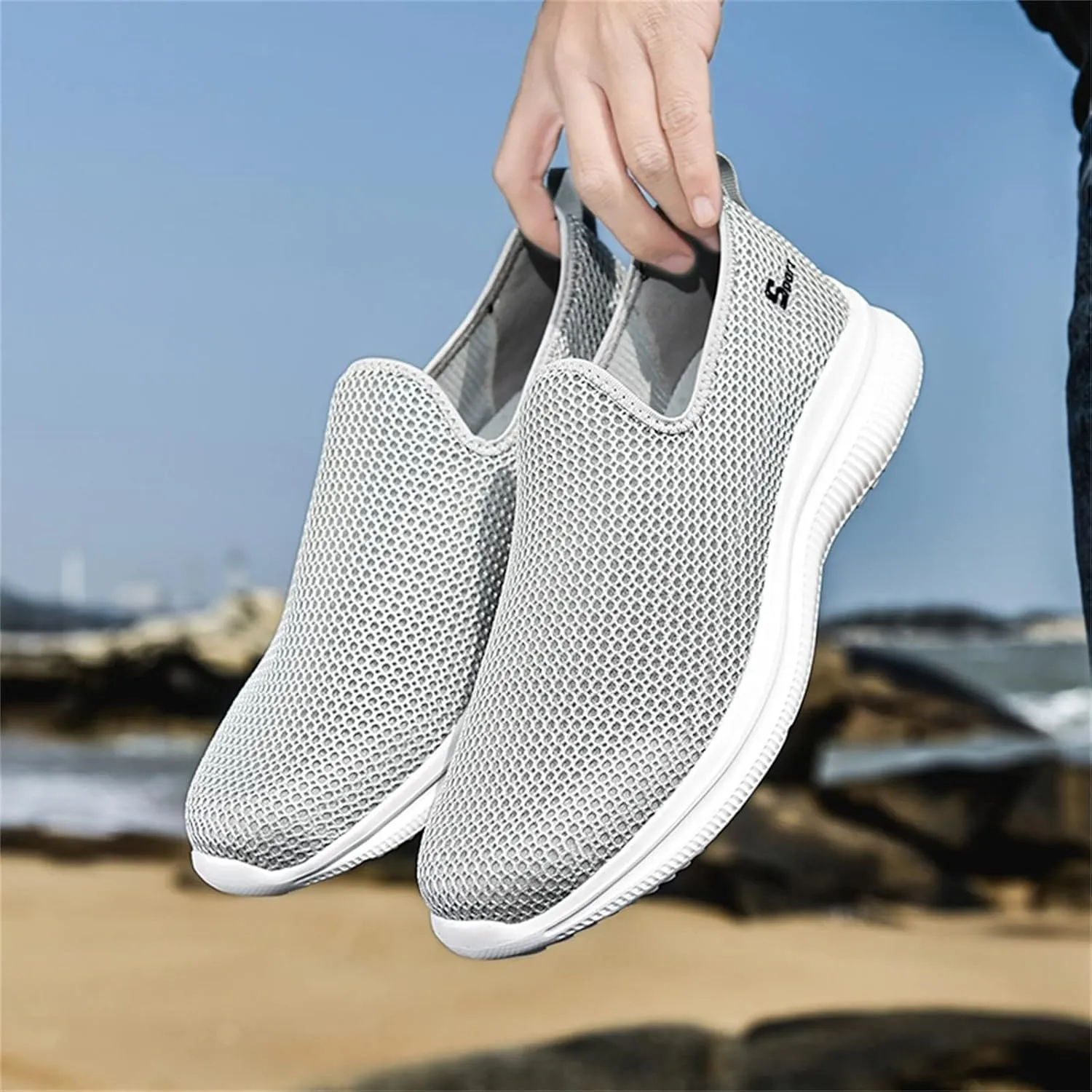 Women's Slip on Shoes Canvas Sneakers Loafers Non Slip Womens Tennis Shoes Lether Casual Black Shoes Fashion Sneakers Slip On Tennis Shoe Loafers Casual Slip On