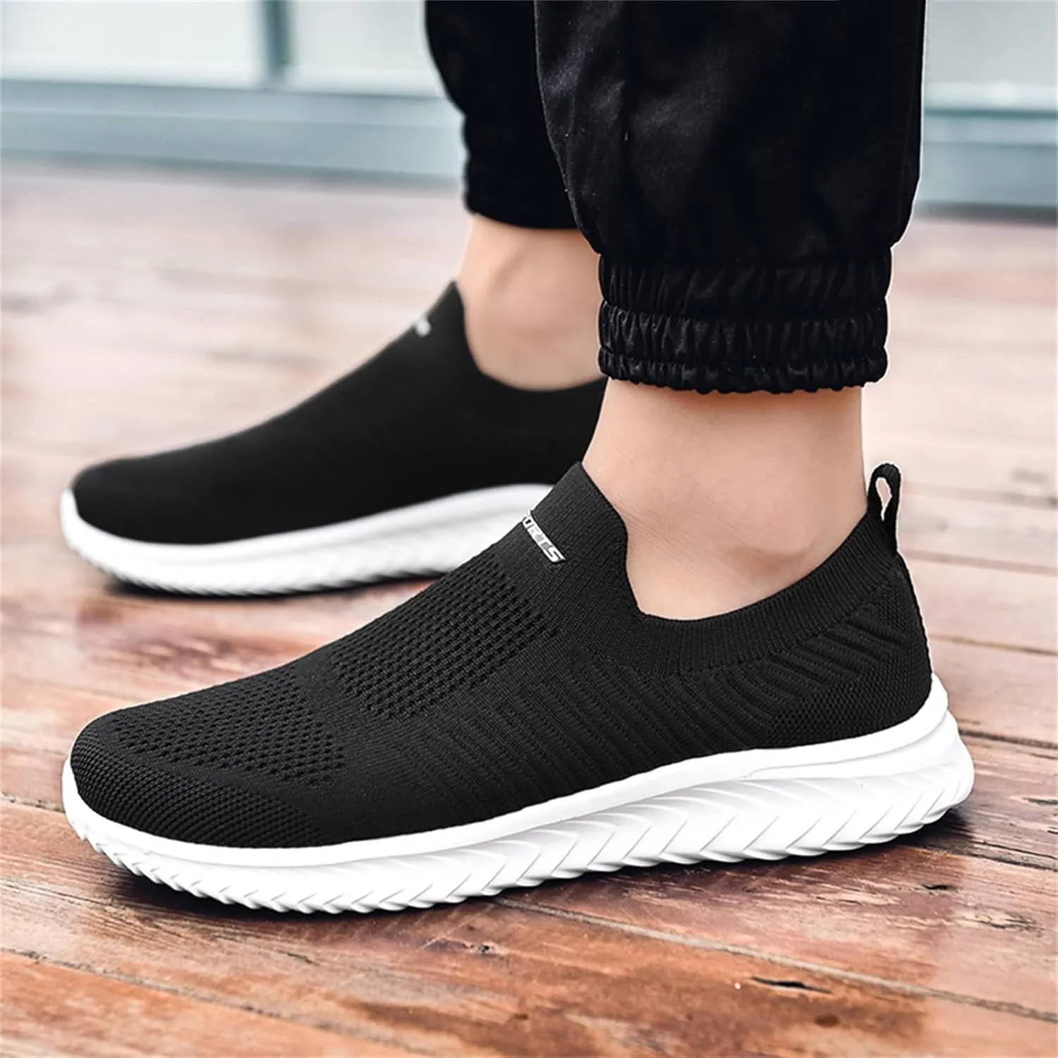 Women's Slip On Sneakers Casual Everyday Shoes Running Shoes for Men Boots Business Casual Shoes Wedge Sneakers Platform Tennis Shoe White Loafers