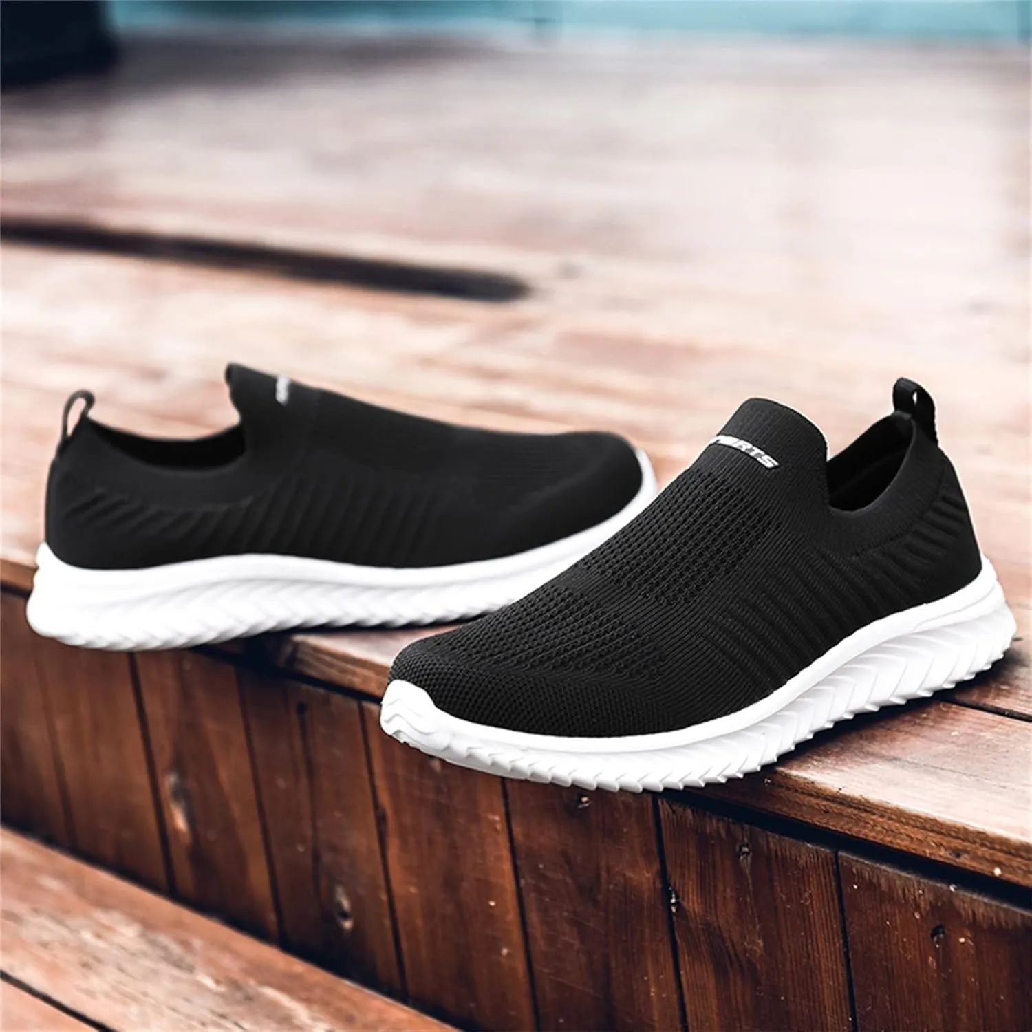 Women's Slip On Sneakers Casual Everyday Shoes Running Shoes for Men Boots Business Casual Shoes Wedge Sneakers Platform Tennis Shoe White Loafers