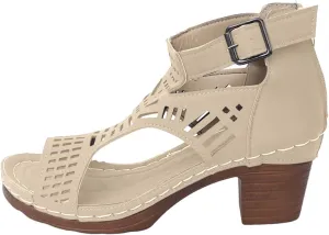 Women's Summer Fashion Leather Hollowed Out Platform Wedge Sandals Temperament Comfortable Womens Fuzzy Sandals Size 8