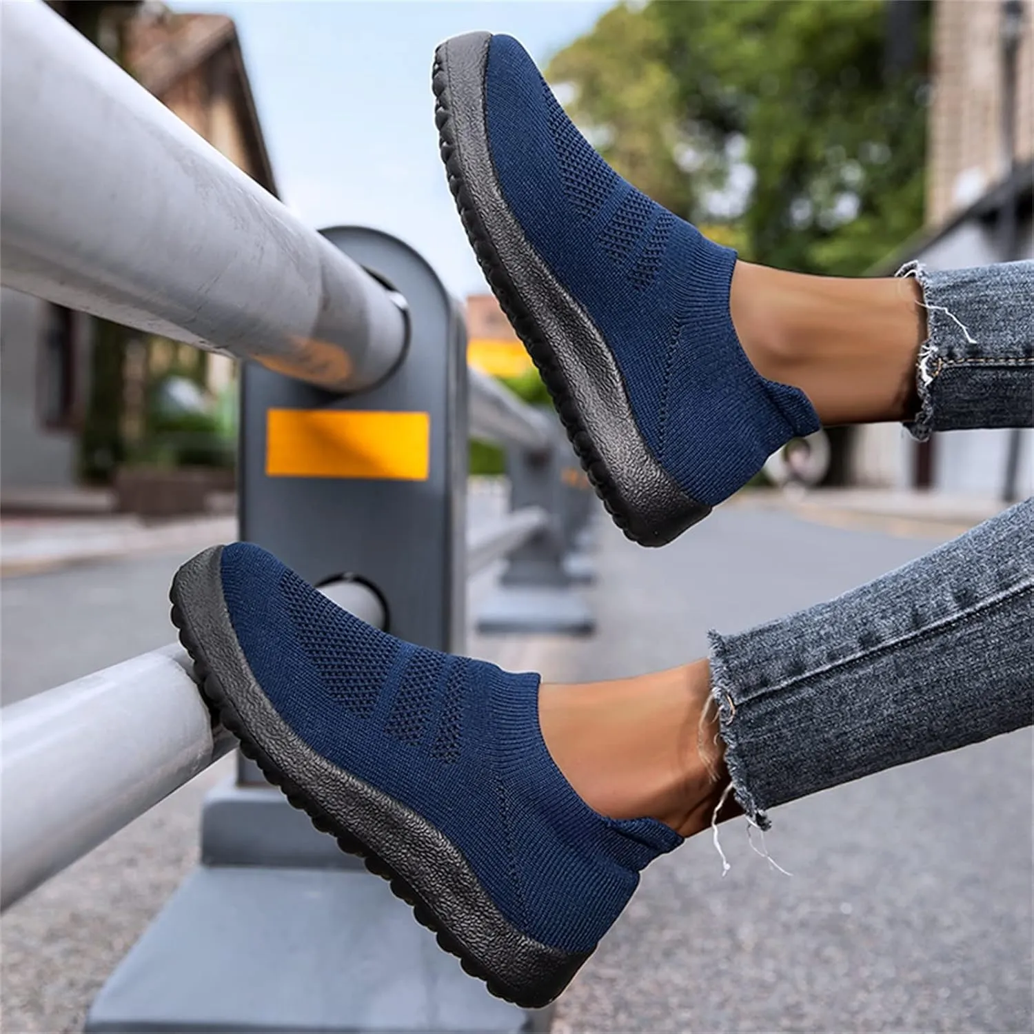 Womens Trail Running Shoes Zapatos para Mujer Comodos De Fiesta Black Shoes Women Sneakers Casual Sneakers for Women Trendy Platform Women's Everyday Slip On Shoes with Arch Support