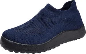 Womens Trail Running Shoes Zapatos para Mujer Comodos De Fiesta Black Shoes Women Sneakers Casual Sneakers for Women Trendy Platform Women's Everyday Slip On Shoes with Arch Support