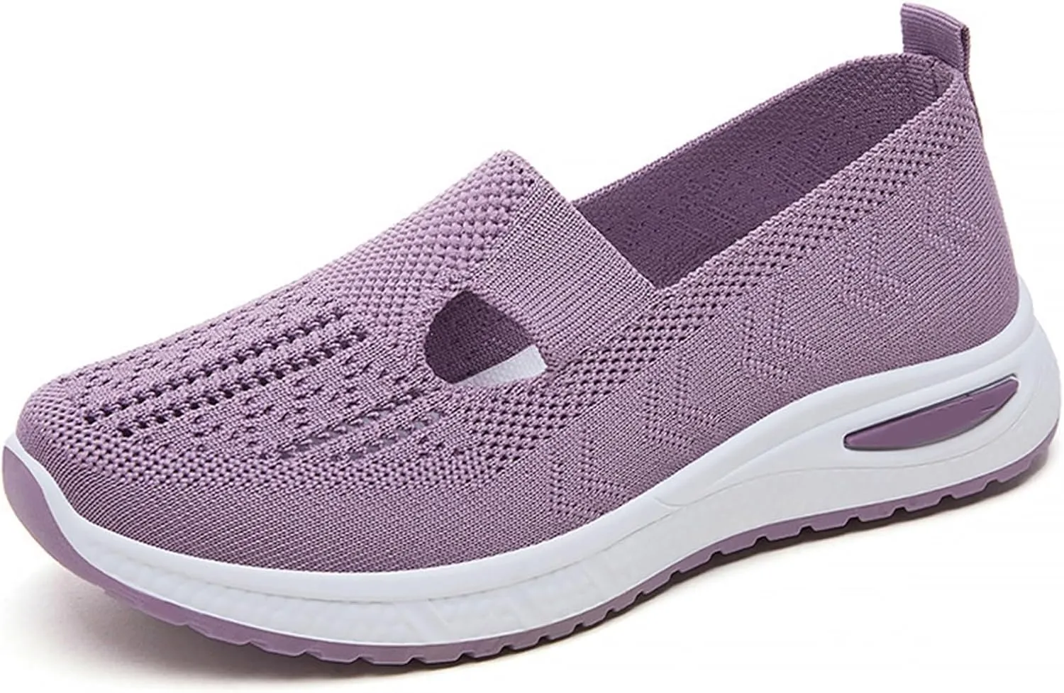 Women's Woven Orthopedic Breathable Soft Shoes Womens Tennis Shoes Mesh Slip On Shoes Casual Platform Sneakers Waterproof Tennis Shoe Loafers Casual Slip On