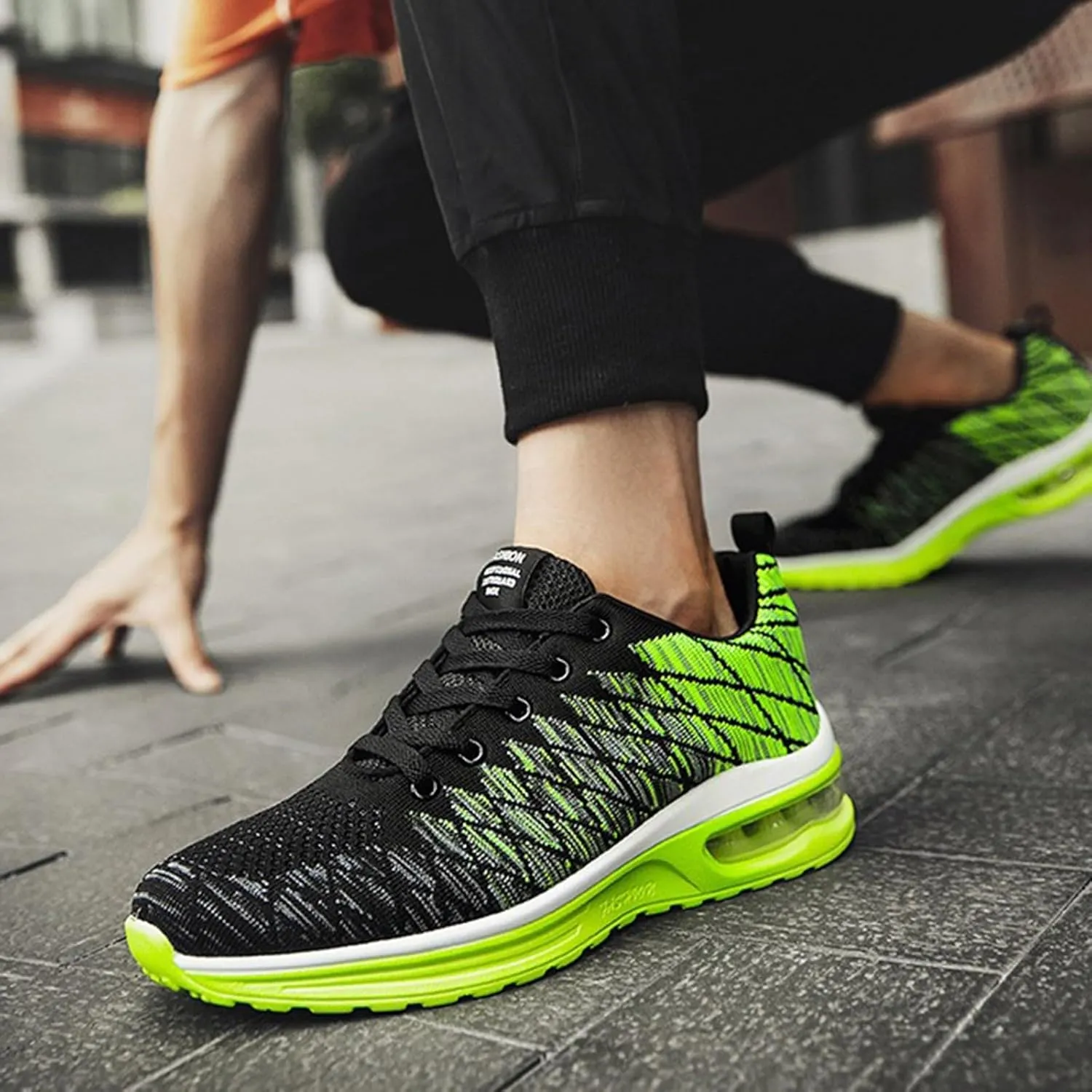 Workout Athletic Sport Shoes for Men Lightweight Breathable Walking Shoe Gym Tennis Sport Jogging Walking Shoes
