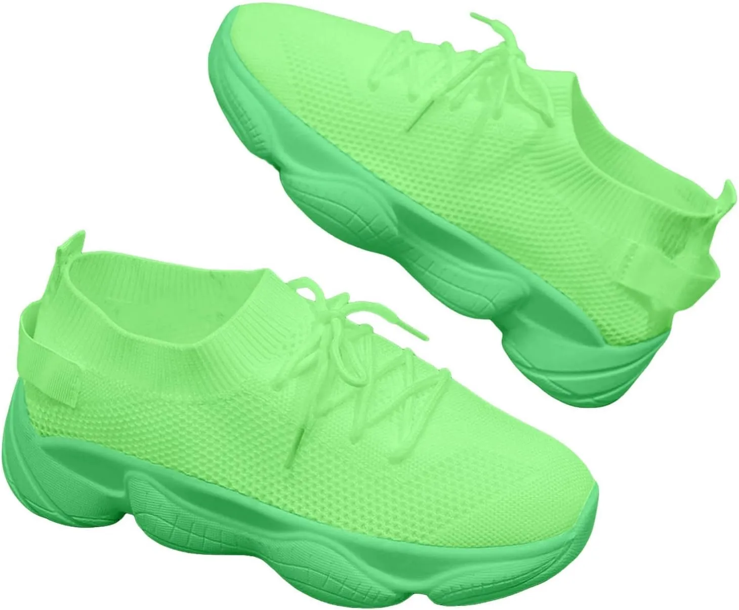ZSpzx Orthopedic Platform Sneakers for Women Air Cushioned Padded Insole Slip on Walking Casual Shoes Arch Support Jogging Tennis Sneaker Plantar Fasciitis Breathable Comfy Lightweight Shoe