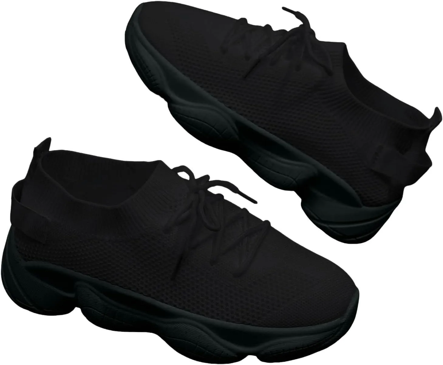 ZSpzx Orthopedic Platform Sneakers for Women Air Cushioned Padded Insole Slip on Walking Casual Shoes Arch Support Jogging Tennis Sneaker Plantar Fasciitis Breathable Comfy Lightweight Shoe